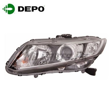 Honda Civic 2013 - 2015 Rebirth DEPO Headlight