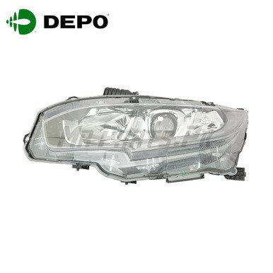 Honda Civic 2016 - 2018 X DEPO Headlight