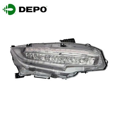 Honda Civic 2019 - 2021 X DEPO Headlight LED