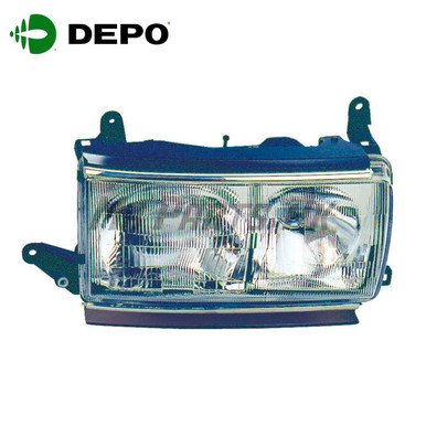 Toyota Land Cruiser 1990 - 1993 FJ80 DEPO Headlight