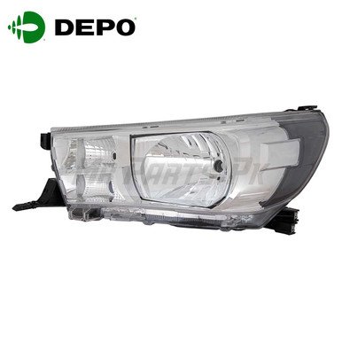Toyota Hilux 2015 - 2020 Single Cabin DEPO Headlight