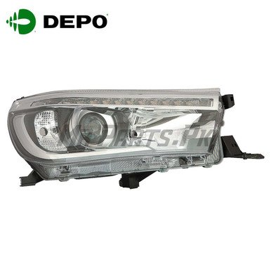 Toyota Hilux 2015 - 2020 Revo / Rocco DEPO Headlight