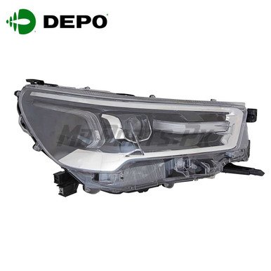 Toyota Hilux 2021 - 2026 Revo / Rocco DEPO Headlight