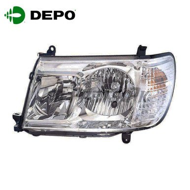Toyota Land Cruiser 2005 - 2007 FJ100 DEPO Headlight