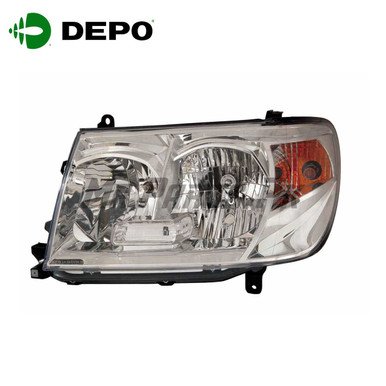 Toyota Land Cruiser 2005 - 2007 FJ100 DEPO Performance Headlight Chrome