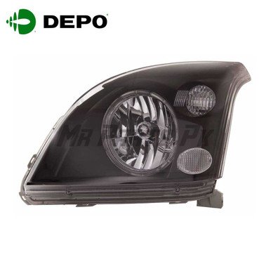 Toyota Prado 2003 - 2009 FJ120 DEPO Performance Headlight Black