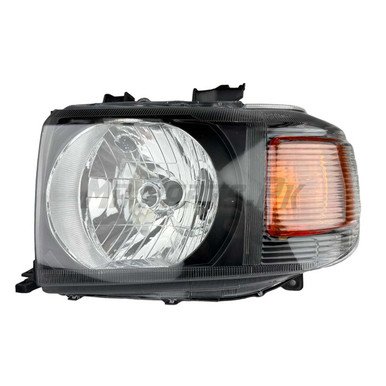 Toyota Land Cruiser 2007 - 2023 FJ70 Headlight Black