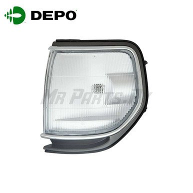 Toyota Land Cruiser 1994 - 1997 FJ80 DEPO Corner Light Silver