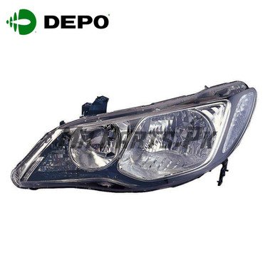 Honda Civic 2007 - 2012 Reborn DEPO Headlight