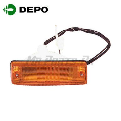 Honda Civic 1984 - 1987 DEPO Front Bumper Light