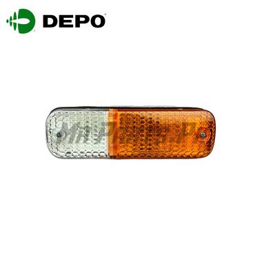 Honda Accord 1986 - 1989 DEPO Front Bumper Light