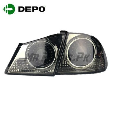 Honda Civic 2007 - 2012 Reborn DEPO Performance Rear Light Smoke LED