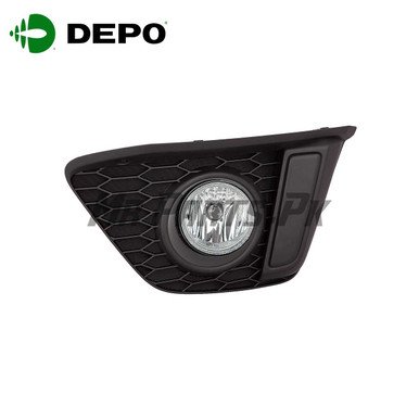Honda Fit 2013 - 2016 DEPO Fog Light With Base
