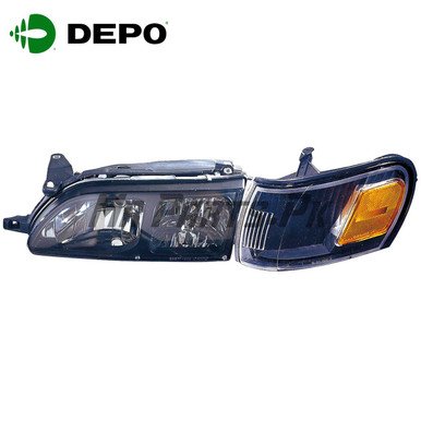 Toyota Corolla 1992 - 2001 DEPO Performance Head Light Black