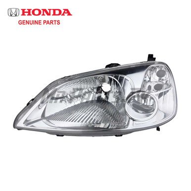 Honda Civic 2001 - 2003 Honda Genuine Headlight
