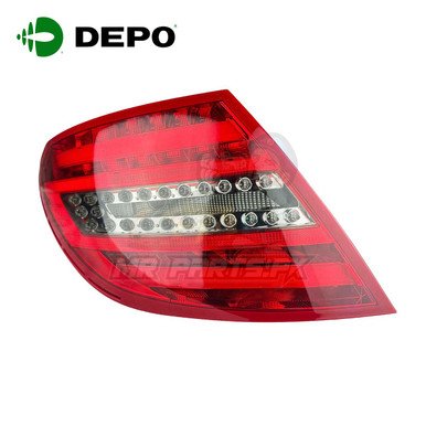 Mercedes-Benz C-Class 2008 - 2014 W204 DEPO Performance Rear Light Smoke Red LED