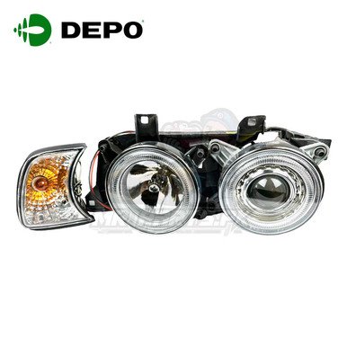 BMW 5 Series 1988 - 1995 E35 DEPO Performance Headlight