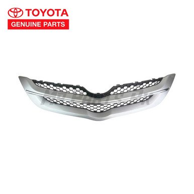 Toyota Belta 2006 - 2013 Toyota Genuine Grille Silver Chrome