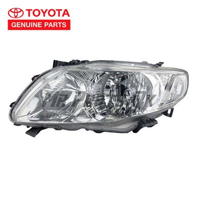 Toyota Corolla 2009 - 2010 Toyota Genuine Headlight