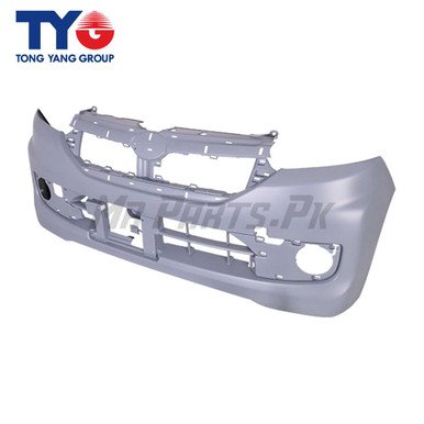 Daihatsu Mira 2014 - 2016 e:S / Toyota Pixis Epoch 2014 - 2016 TYG Front Bumper Primed W Moulding Hole