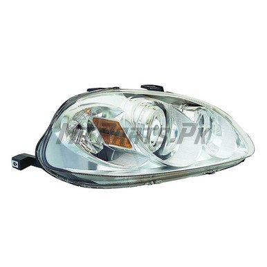 Honda Civic 1996 - 1998 Taiwan Performance Headlight Chrome