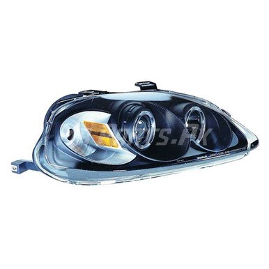 Honda Civic 1999 - 2000 Taiwan Performance Headlight Black