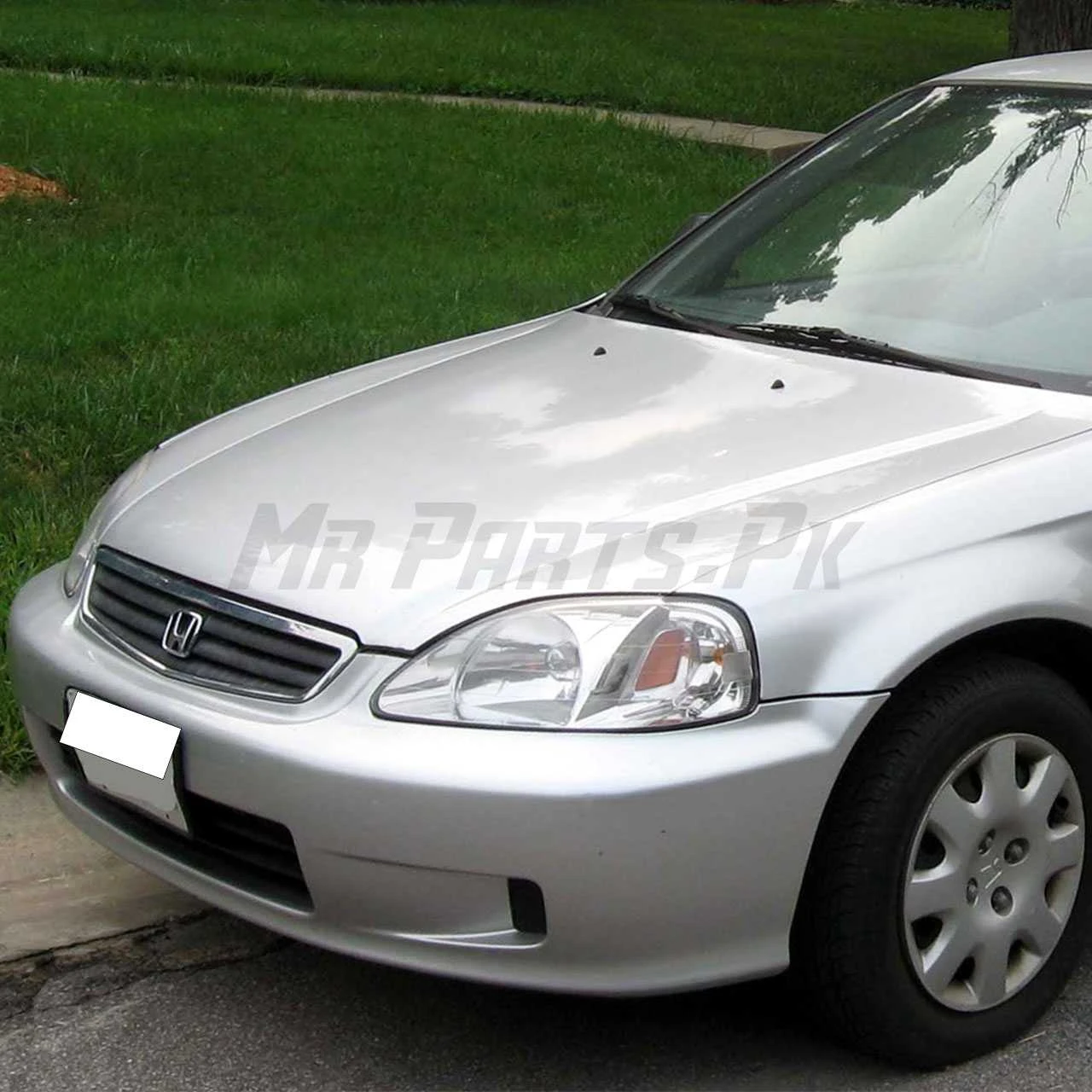 Honda Civic 1999 - 2000 TYG Front Bumper - Image 2