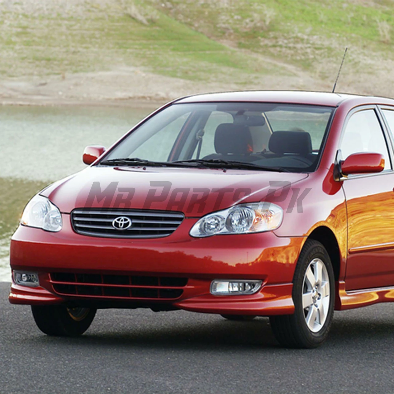 Toyota Corolla 2002 - 2008 Side Skirt - Image 2