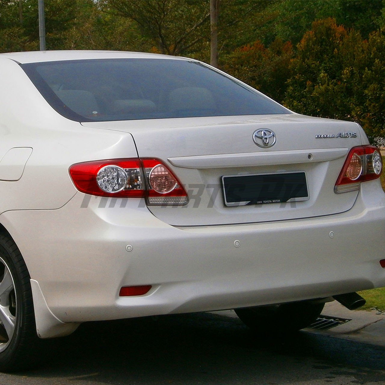 Toyota Corolla 2011 - 2014 Rear Bumper Spacer Upper - Image 2