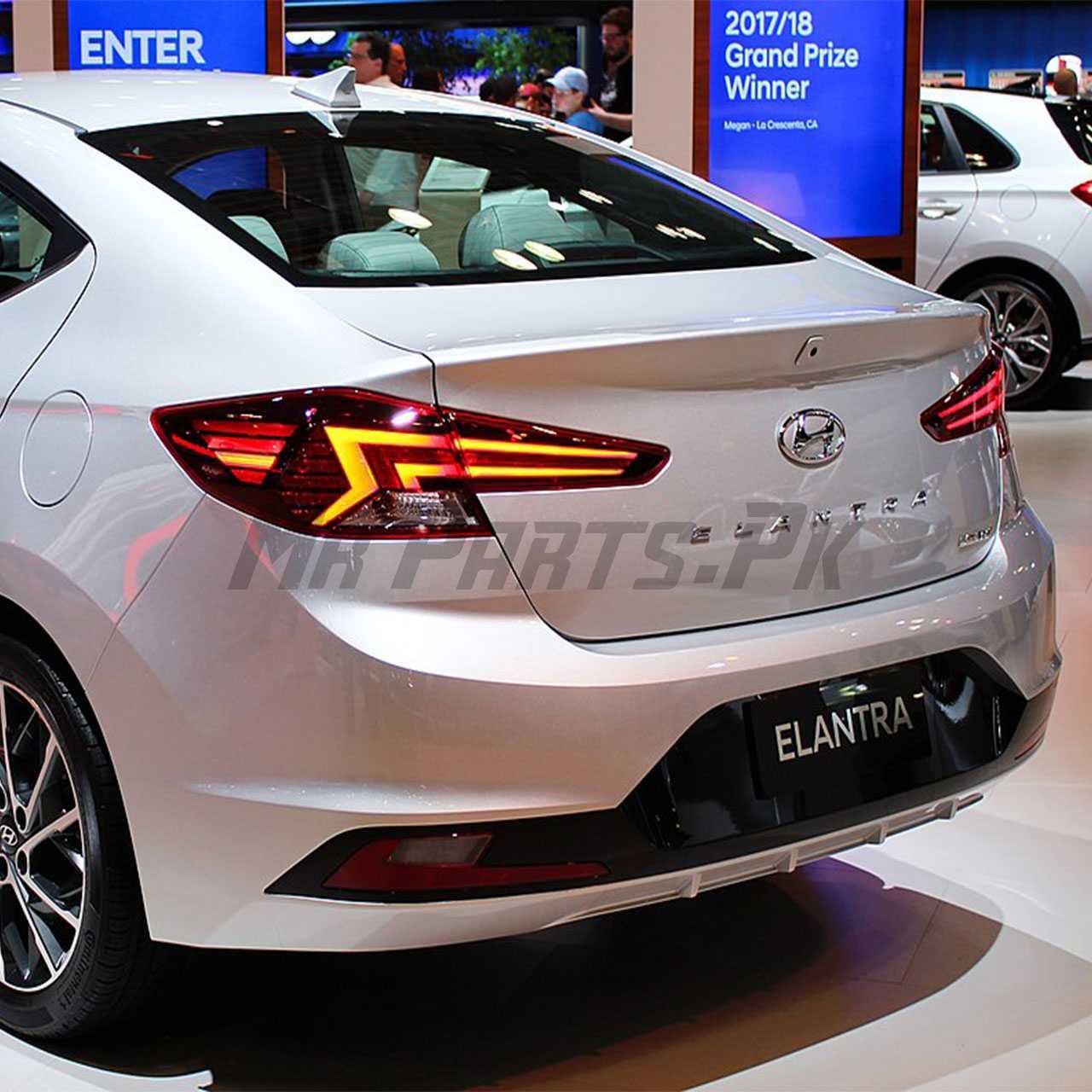 Hyundai Elantra 2021 - 2026 FPI Rear Bumper - Image 2
