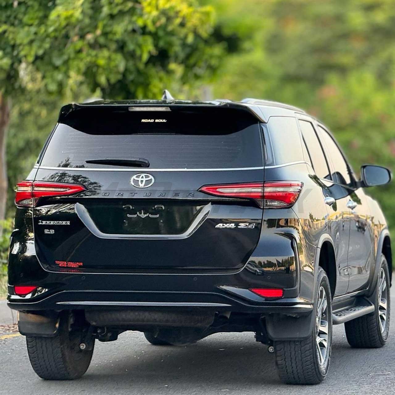 Toyota Fortuner 2022 - 2026 Legender Rear Bumper Moulding - Image 2