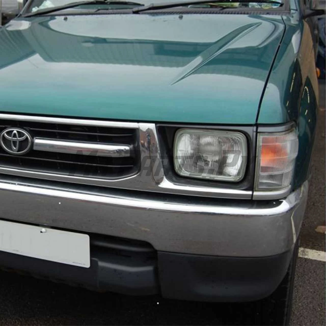 Toyota Hilux 1997 - 2000 Single Cabin FPI Grille Chrome - Image 2