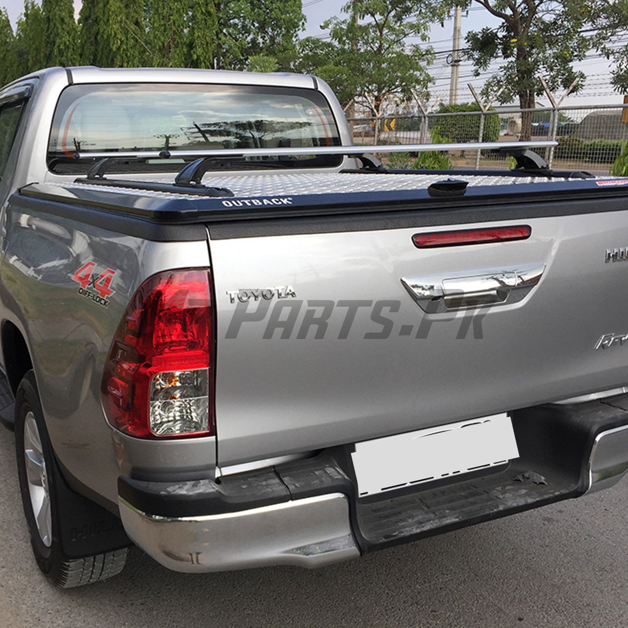 Toyota Hilux 2015 - 2026 Revo / Rocco Rear Bumper Cover Centre - Image 2