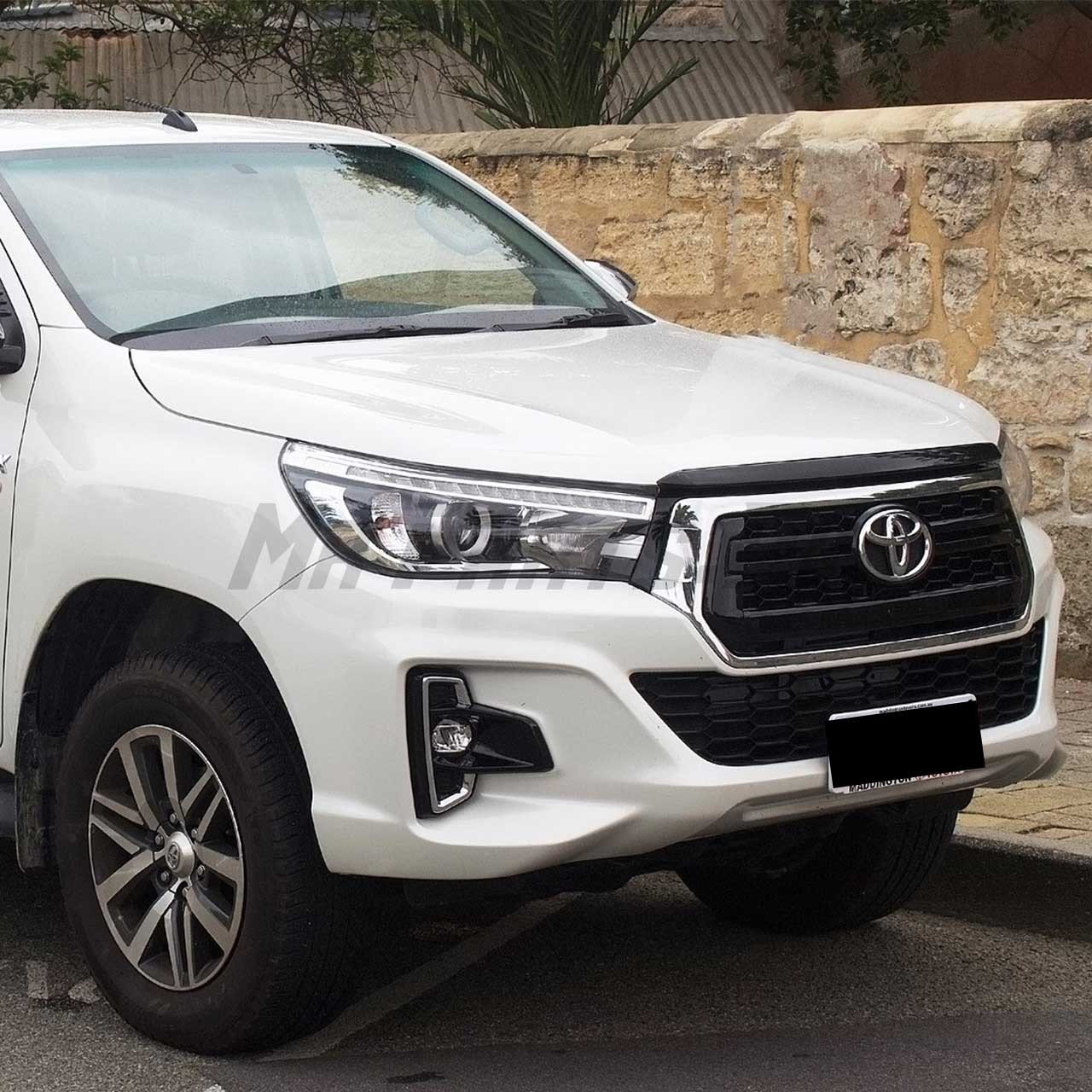 Toyota Hilux 2018 - 2020 Rocco Front Bumper Lower Guard - Image 2