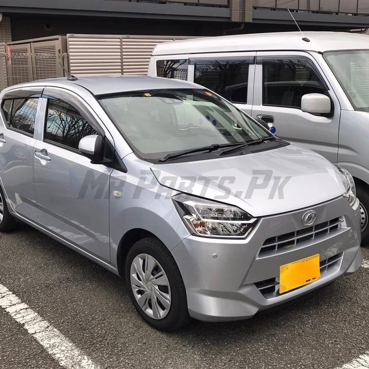 Daihatsu Mira 2017 - 2026 e:S / Toyota Pixis Epoch 2017 - 2026 TYG Front Bumper Primed W Sensor Hole - Image 2
