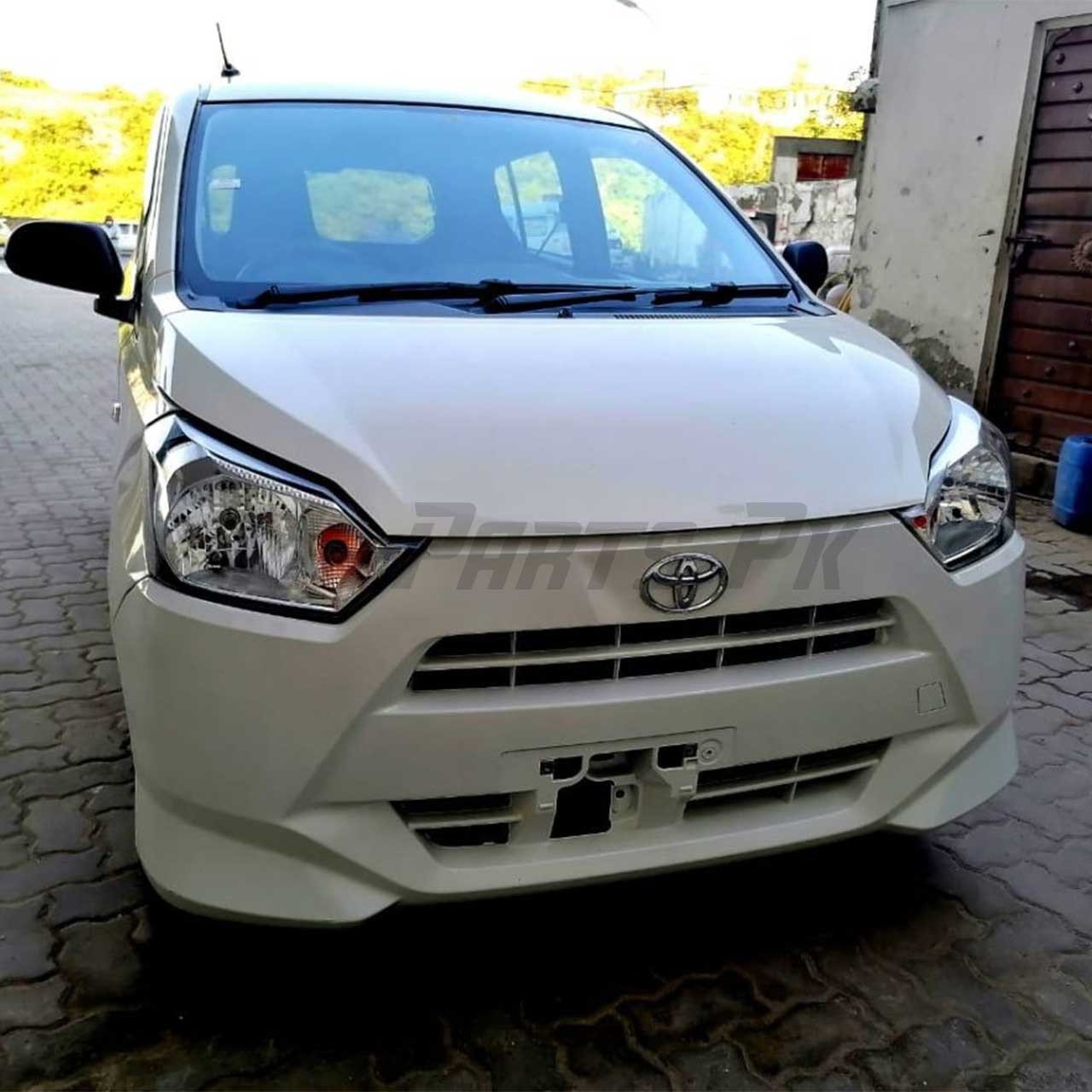 Daihatsu Mira 2017 - 2026 e:S / Toyota Pixis Epoch 2017 - 2026 TYG Front Bumper Primed W Sensor Hole - Image 3