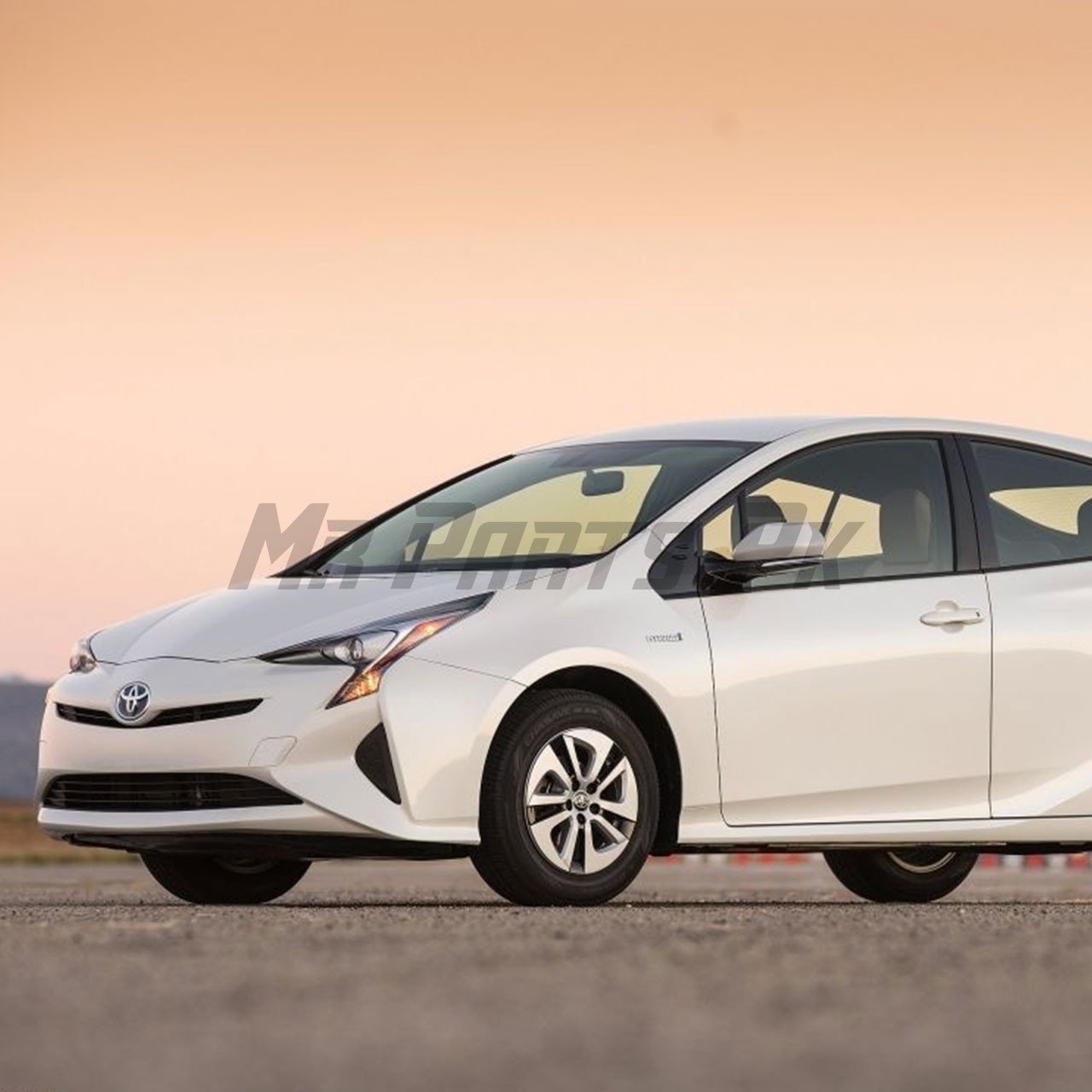 Toyota Prius 2016 - 2018 TYG Front Bumper Primed W Sensor Hole - Image 2