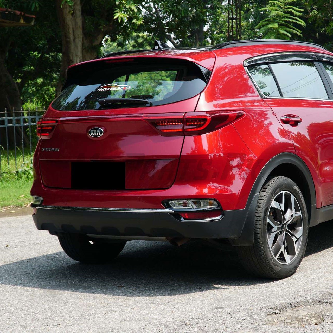 Kia Sportage 2019 - 2024 TYG Rear Bumper Moulding Chrome - Image 2