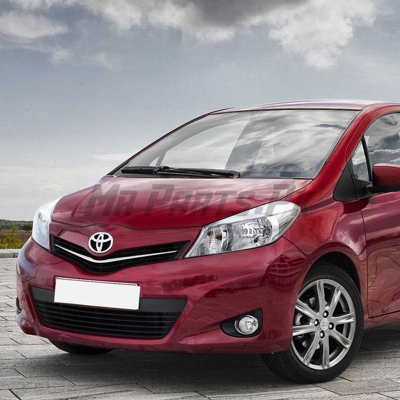 Toyota Vitz 2011 - 2013 TYG Front Bumper Grille - Image 2