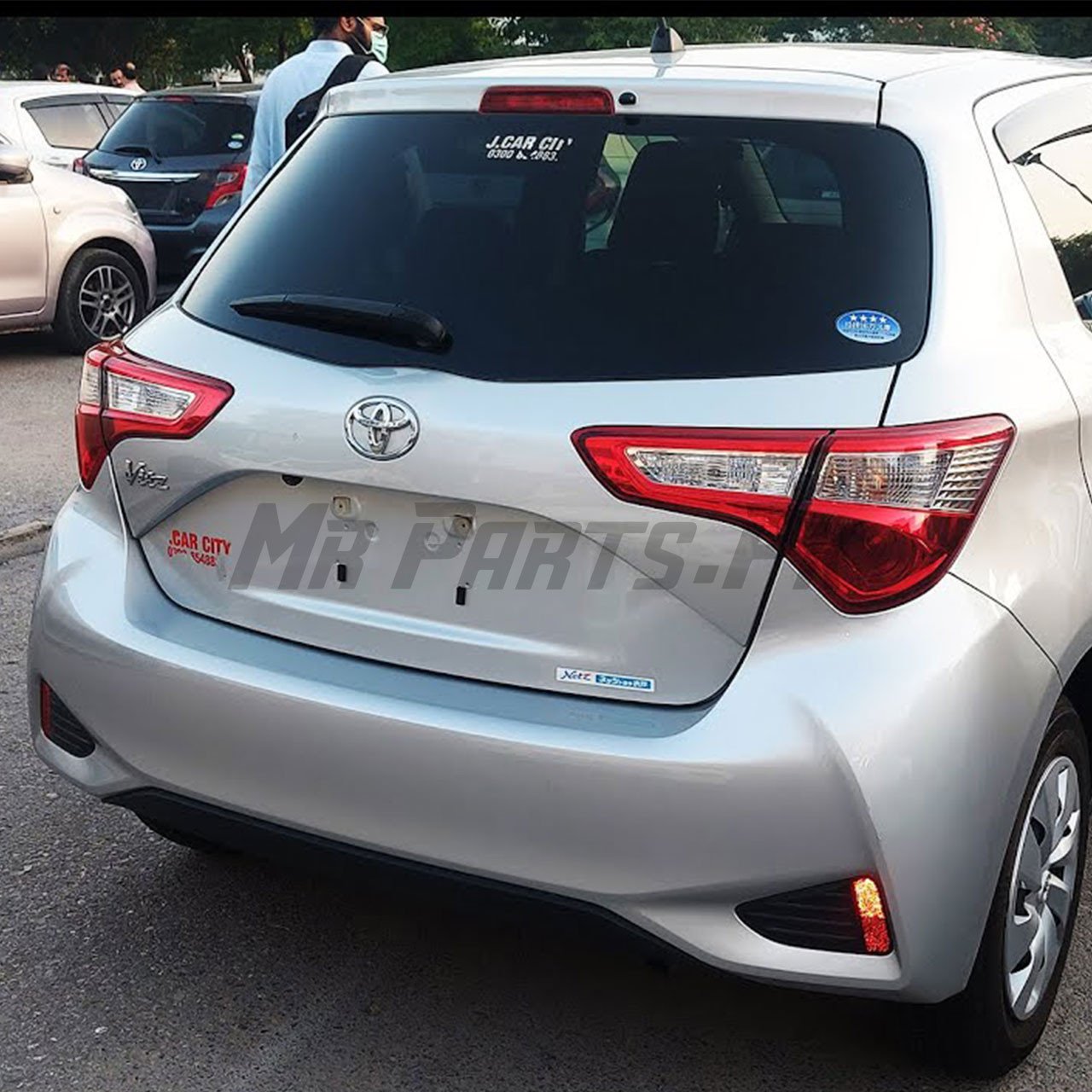 Toyota Vitz 2017 - 2019 TYG Rear Bumper - Image 2